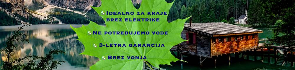 Gas sežigalno stranišče